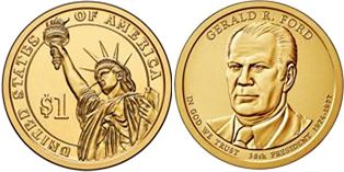 Moneda Estadounidenses 1 dólar 2009 Ford