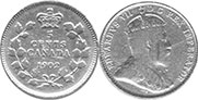 moneda canadian old moneda 5 centavos 1902