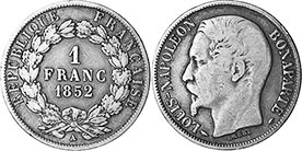 moneda Francia 1 franco 1952