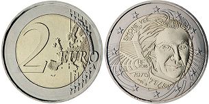 moneda Francia 2 euro 2018