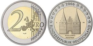 moneda Alemania 2 euro 2006