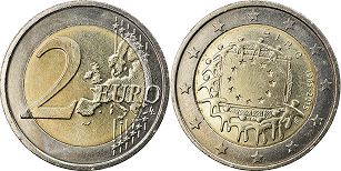 moneda Irlanda 2 euro 2015