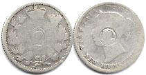 moneda New Brunswick 10 centavos 1862