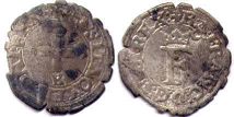 moneda Francia liard 1541