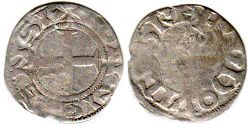 moneda Francia denier 1137-1180
