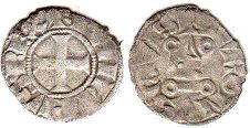 moneda Francia denier 1280-1285