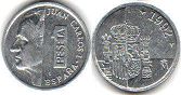 moneda España 1 peseta 1992