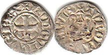 moneda Francia denier 1245/50-1270
