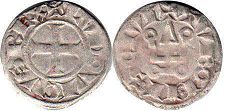 moneda Francia denier 1223-1245