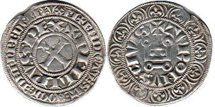 moneda Francia gros 1280