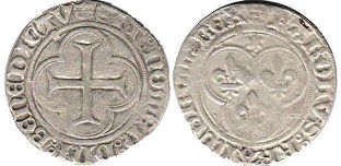moneda Francia blanc 1483