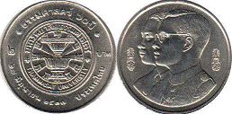 moneda Thailand 2 baht 1994