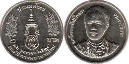 moneda Thailand 2 baht 1996 