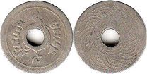 moneda Siam Thailand 5 satang 1909