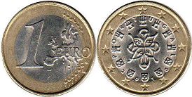 moneda Portugal 1 euro 2010