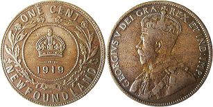moneda Terranova 1 centavo 1919