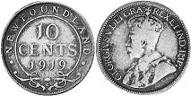 moneda Terranova 10 centavos 1919