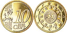 moneda Portugal 20 euro cent 2008