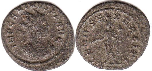 moneda Imperio Romano Carinus antoninianus