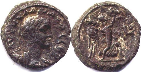 moneda Imperio Romano Claudius II Gothicus Tetradrakhm 