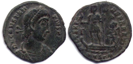 moneda Imperio Romano Constantius II