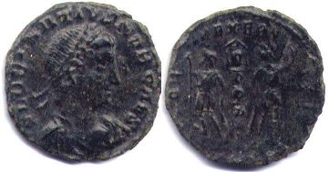 moneda Imperio Romano Dalmatius