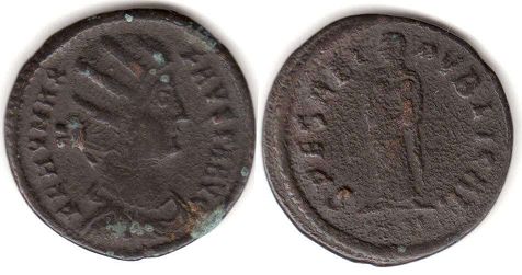 moneda Imperio Romano Fausta
