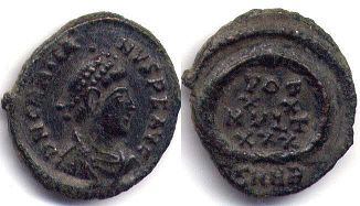 moneda Imperio Romano Gratian