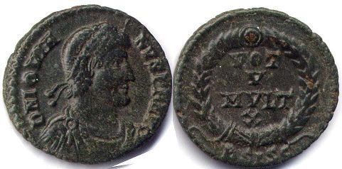 moneda Imperio Romano Jovian