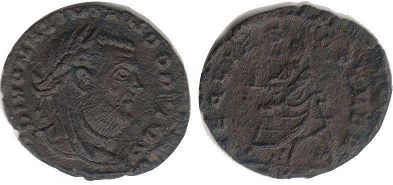 moneda Imperio Romano Constantino I the Great
