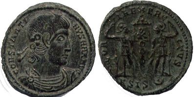 moneda Imperio Romano Constantino I the Great