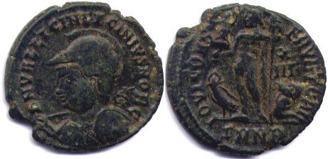 moneda Imperio Romano Licinius II