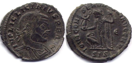 moneda Imperio Romano Licinius