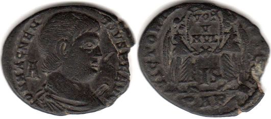 moneda Imperio Romano Magnentius