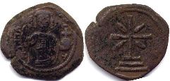 moneda bizantina Manuel I tetarteron