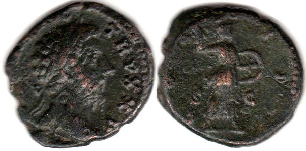 moneda Imperio Romano Marcus Aurelius as