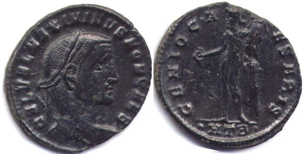moneda Imperio Romano Maximinus II Daia