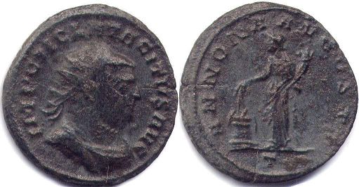 moneda Imperio Romano Tacitus antoninianus