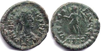 moneda Imperio Romano Theodosius I the Great