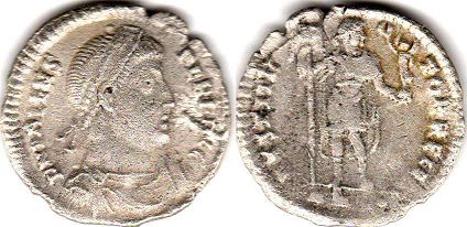 moneda Imperio Romano Valens