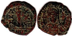 moneda bizantina Justinianus I decanummium