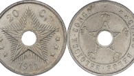 Belgian Congo20 centimes 1911