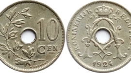 Belgium 10 centimes 1924