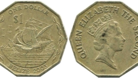 Belize 1 dollar 2003