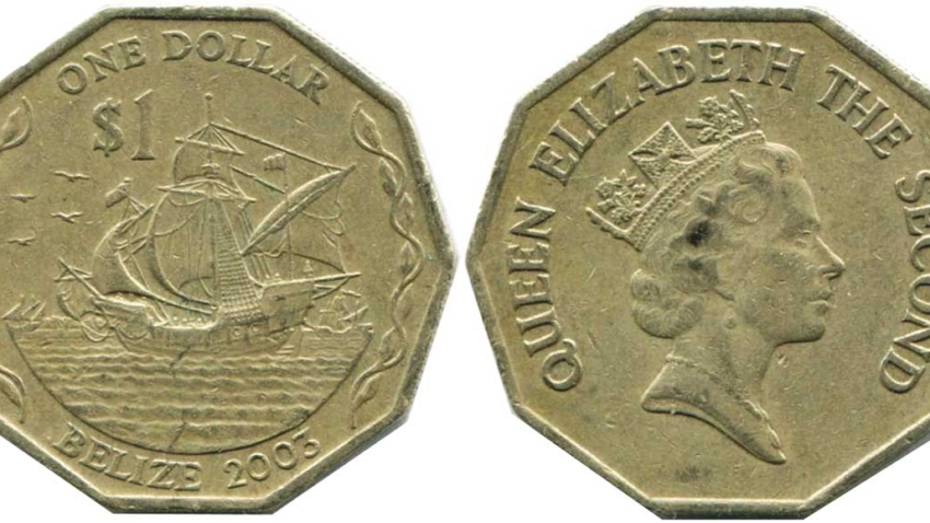 Belize 1 dollar 2003