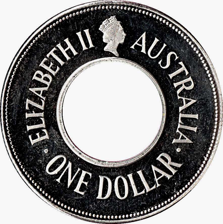 Moneda Agujero «The Holey Dollar (con Fugas)» Australia