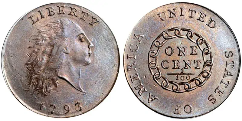 1 centavo 1793