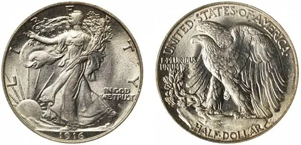 50 centavos 1916